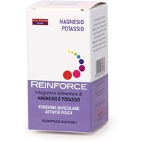 Vital Factors Reinforce Magnesio + Potassio Integratore, 30Compresse Masticabili