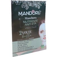 Vita Regularis Mandorlì - Maschera Nutriente Anti-Età in Fibra di Bamboo, 25ml