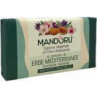 Vita Regularis Mandorlì - Sapone Vegetale al Profumo di Erbe Mediterranee, 100g
