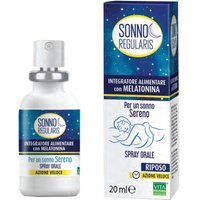 Vita Regularis Sonno Regularis Integratore Alimentare con Melatonina, 20ml