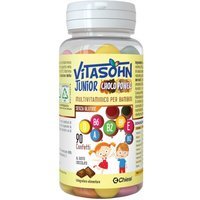 Vitasohn Junior Choco Power Integratore Alimentare Multivitaminico per Bambini, 90 confetti