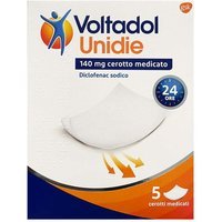 Voltadol unidie 140mg Cerotto Medicato Trattamento del Dolore Locale, 5 Pezzi