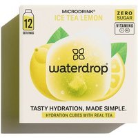 Waterdrop Microdrink - Ice Tea Bevanda gusto Limone, 12 cubetti