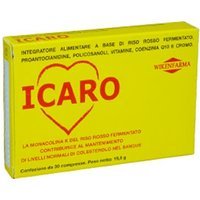 Wikenfarma Icaro integratore - Integratore al riso rosso per il colesterolo, 30 compresse