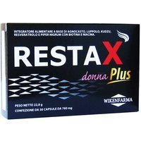 Wikenfarma Restax Donna Plus Integratore Capelli, 30 Capsule