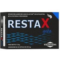Wikenfarma Restax Gaba - per rilassamento e sonno, 30 capsule