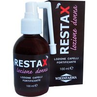 Wikenfarma Restax Lozione Donna - Spray anticaduta e per i capelli diradati, lozione Restax 100 ml