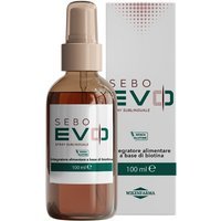Wikenfarma Sebo evo spray 100 ml - Integratore anticaduta e per il controllo del sebo, 1 flacone