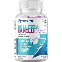 Wilco Farma zymerex integratore capelli - Integratore anticaduta capelli, 60 gommose