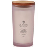 Yankee Candle Joy & Laughter - Candela Profumata Mirtillo e Dalia Grande, 355g