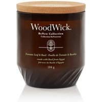 Yankee Candle WoodWick - ReNew Candela Media Tomato Leaf & Basil, 181g