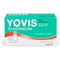 Yovis Fermenti Lattici Vivi per Equilibrio Flora Intestinale, 10 Flaconcini