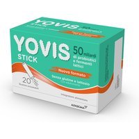 Yovis Stick Integratore 50 Miliardi di Fermenti Lattici Vivi, 20 Stick