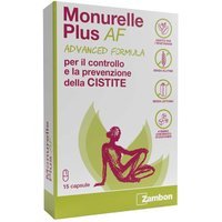 Zambon Monurelle Plus Advanced Formula Prevenzione Cistite, 15 Capsule