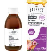 Zarbee's Sciroppo Adulti Difese Immunitarie con Vitamine, 120ml