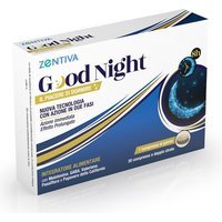 Zentiva Good Night Integratore Alimentare con Melatonina, 30 Compresse