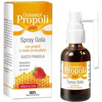 Zeta Farmaceutici Golasept - Propoli Baby Spray Gola Gusto Fragola, 30ml