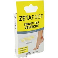 Zeta Farmaceutici ZetaFoot - Cerotti per Vesciche Impermeabili, 5 Cerotti