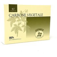 Zeta Farmaceutici Zetavis - Carbone Vegetale, 40 Compresse
