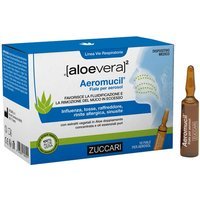 Zuccari Aloevera2 - Aeromucil Fiale Per Aerosol, 10 Fiale
