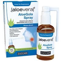 Zuccari Aloevera2 - Aloegola Spray Integratore Alimentare, 30ml