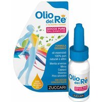 Zuccari Olio del Re - Gocce Pure Balsamiche per il Benessere del Respiro, 10ml