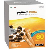 Zuccari Papaya Pura Integratore Alimentare, 60 Stick Pack