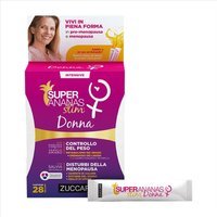 Zuccari Super Ananas Slim Intensive Donna Integratore 28 Stickpack Da 10 ml