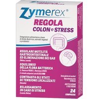 Zymerex Regola - Colon e Stress Integratore Alimentare, 24 compresse