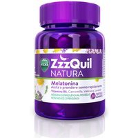 ZzzQuil Natura Integratore Melatonina per Dormire, 30 Pastiglie gommose