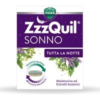 ZzzQuil Sonno Tutta la Notte Integratore per Favorire l'Addormentamento, 28 Compresse