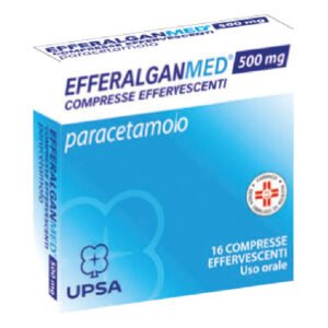 500 mg compresse effervescenti, 16 compresse
