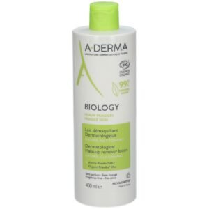A-Derma Biology Latte Struccante Dermatologico Viso 400 ml