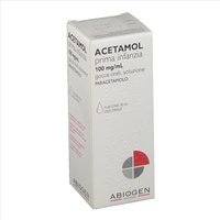 Acetamol Prima Infanzia Prima Infanzia 100 Mg/ Ml Gocce Orali, Soluzione 1 Flacone Da 30 Ml