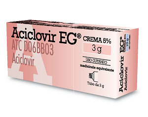 Aciclovir crema 3g 5% eg