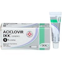 Aciclovir Doc 5% Crema Trattamento Herpes, 3g