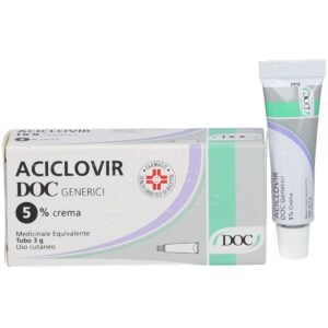 Aciclovir Doc Generici 5% Herpes Crema 3g