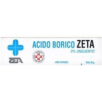 Acido Borico 3% Unguento Antisettico Antibatterico, 30g