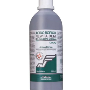 Acido borico new.fa.dem. 3% soluzione cutanea