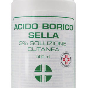 Acido borico sella 3% soluzione cutanea