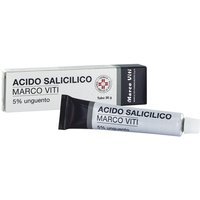 Acido Salicilico Mv 5% Unguento per Psoriasi Acne Seborrea Verruche Calli Eczema e Ittiosi, 30g