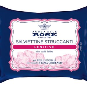 Acqua Alle Rose Salviettine Struccanti Lenitive 20 Pezzi