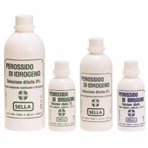 Acqua ossig 10vol 200ml sella