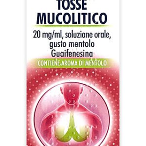 Actigrip tosse mucolitico &ldquo;20 mg/ml soluzione orale, gusto mentolo&rdquo;