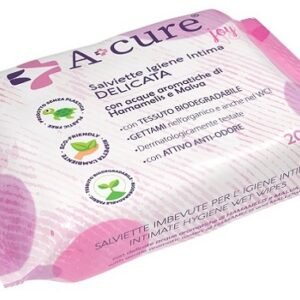 A+cure igiene intima delicata 20 salviette pocket maxi