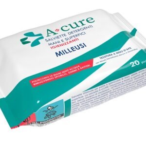 A+cure igienizzante salviettine maxi pocket 20 pezzi