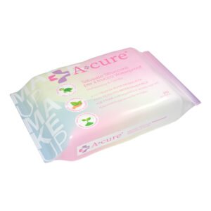 A+cure salvietta struccante waterproof 20 pezzi pop-up