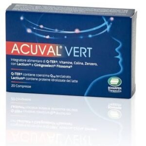 Acuval vert 20cpr 1,2g