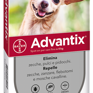 Advantix spot-on 4x0,4ml 0-4kg