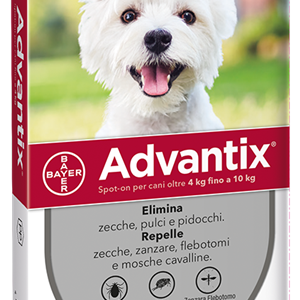 Advantix Spot-On Cani Da 4 A 10 Kg 1 Pipetta Monodose 1 Ml